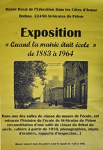 affiche exposition Mairie Ecole